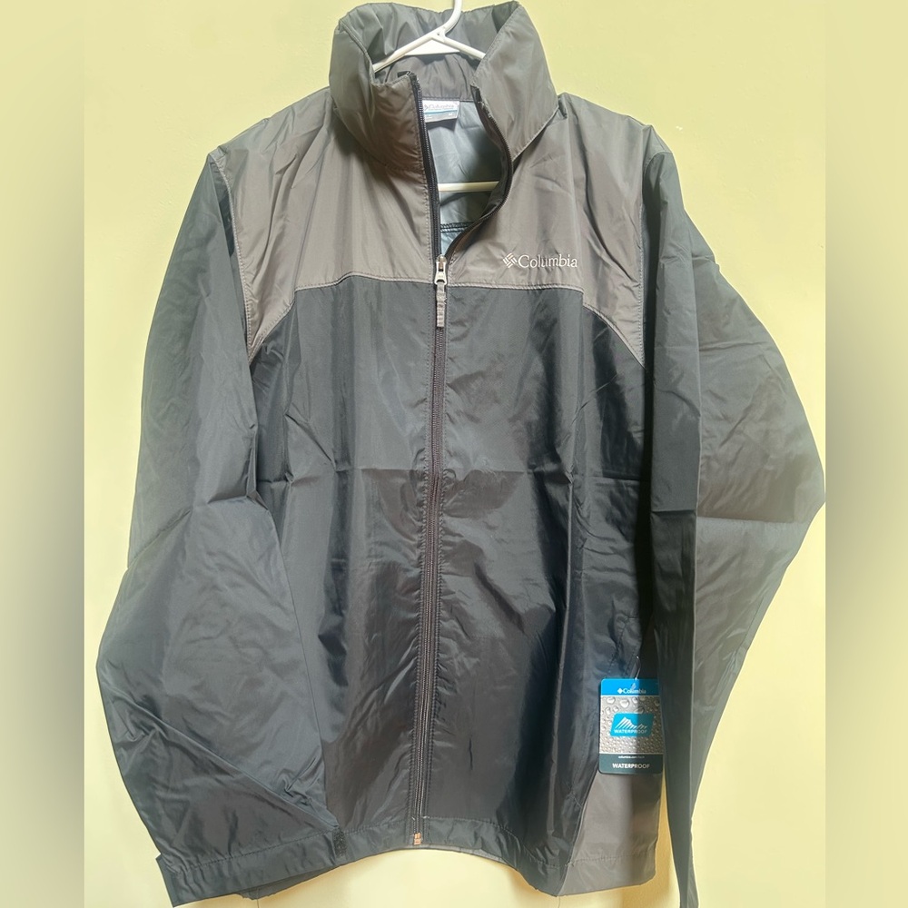 Columbia Gray/Black Glennaker Lake Rain Jacket